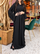 عباية ليال السوداء بخامة ندى